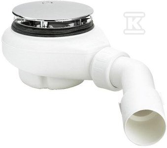 slomart Tempoplex sifon 115x40 / 50 plastika / kromiran dizajn št. 6961PL