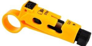 slomart Orodje za kompresijske konektorje T-203 za kable RG-6 in UTP/STP