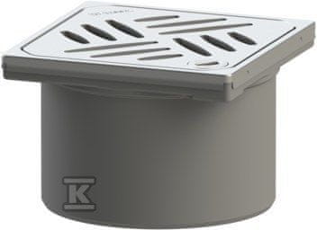 slomart ABS difuzor z režo 120x120 mm, sistem 125