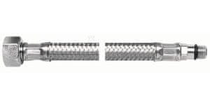 slomart Fleksibilna cev za pipo v pletenici iz nerjavečega jekla s kratkim koncem Viper Plus 1/2" M10x1 D 35"