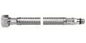 slomart Fleksibilna cev za baterijo z opletenico iz nerjavečega jekla s kratkim koncem Viper Plus 3/8" M10x1 D 60"