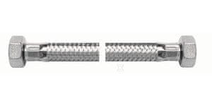 slomart Gibljiva cev z navojem W-W v pletenici iz nerjavečega jekla Viper Plus 1/2" - D 60"