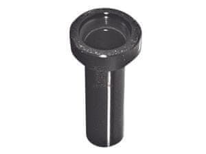 slomart PEHD priključek 75x2.5" notranji navoj H=40cm S12.5, črne barve, QS (Quick Stream)