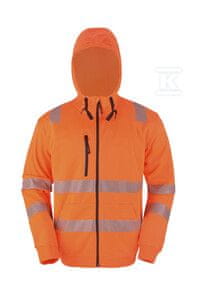 slomart HI-VI (fluo) oranžna pulover XL