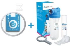 slomart 10" ohišje s priključkom 1/2" + plošča + ključ + vijaki + vložek