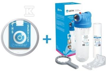 slomart 10" ohišje s priključkom 1/2" + plošča + ključ + vijaki + vložek