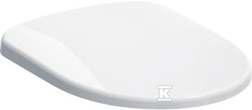 slomart WC deska Selnova top fixing, mehko zapiranje, kovinski tečaji, z odstranljivimi tečaji, prekrivni pokrov