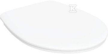 slomart Toaletni sedež Idol iz duroplasta, kovinski tečaji