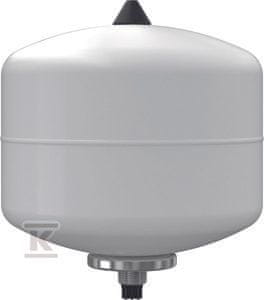 slomart Ekspanzijska posoda z membrano REFIX DD-12, 12L, 10 bar / 70°C, priključek z navojem G3/4", bela, za sanitarno vodo, vertikalna, z nezamenljivo membrano, s T-kosom Rp 3/4".