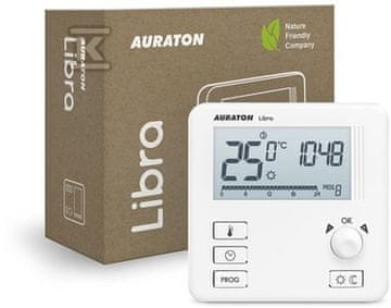 slomart AURATON Libra tedenski, žični sobni termostat (naslednik modela 3021)