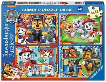 Ravensburger Sestavljanka Paw Patrol 4x42 kosov