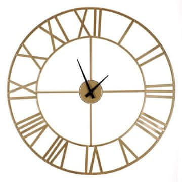 Autronic Stenska ura Metal wall clock, gold color (FA5016)