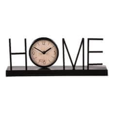 Autronic Namizna ura Table clock - word HOME metal, dial in the letter O (HW4013)