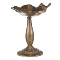 Autronic Napajalnik/krmilnik Bird feeder - metal stand, with bird, copper color (UM0954 COP)