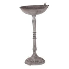 Autronic Napajalnik/krmilnik Bird feeder - metal stand, with bird, gray color (UM0951 GREY)