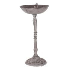 Autronic Napajalnik/krmilnik Bird feeder - metal stand, with bird, gray color (UM0951 GREY)