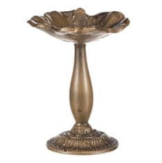 Autronic Napajalnik/krmilnik Bird feeder - metal stand, with bird, copper color (UM0954 COP)