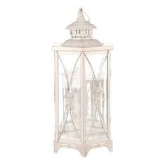 Autronic Svetilka Metal lantern - hexagonal, white, price for a set of 2 sizes (LUC304)