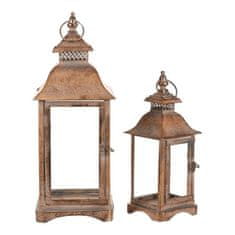 Autronic Svetilka Four-sided lantern - metal, gold, price for a set of 2 pieces (FUP533)