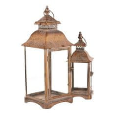 Autronic Svetilka Four-sided lantern - metal, gold, price for a set of 2 pieces (FUP533)