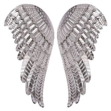 Autronic Okrasitev Angel wings - metal, silver, price per pair (FB-1481)
