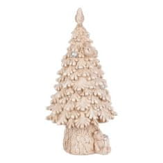Autronic Božični okraski Tree - polyresin decoration, beige color (AL1542)