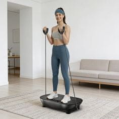 Merach VibPlate vibracijska plošča za vadbo, črna