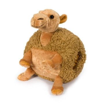 Cozy Noxxiez Udoben plišast vzglavnik Warm 3v1 - Camel