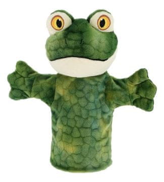 Keel Toys Keeleco plišasta ročna lutka eko 27 cm - Žaba