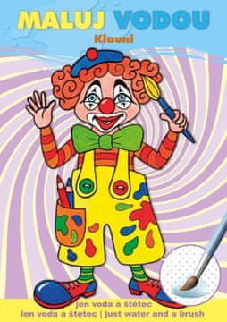 Akim Barvanje z vodo A5 - Klovni