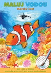 Akim Barvanje z vodo A5 - Morski svet