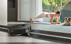 Dreame X60 Ultra Complete robotski sesalnik, bel (RLX87D-WH)