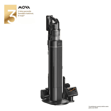 Mova  G70 postaja za pokončni sesalnik, črna