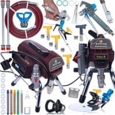 Zenthril Zenthril Pulse D Lakirna Enota – 2000 w, 20 MPa, 2 l/Min | Elektronska Regulacijska Enota, 15 m CEV, Šoba 0,019""