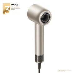 Mova Shine 10 sušilnik las s plazemsko tehnologijo, zlat (AMSH10-G)