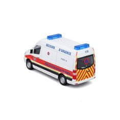 BBurago - EMERGENCY, Reševalno vozilo - Mercedes-Benz Sprinter, Pariz, 1:50