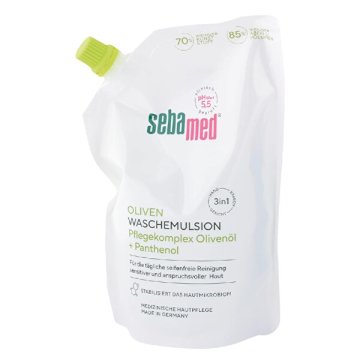 Sebamed Nadomestno gel za umivanje obraza in telesa Olive 400 ml