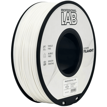 Professional Lab ASA bel filament 1,75 mm | Prof. Lab | 1 kg UV-odporen material za 3D tiskanje
