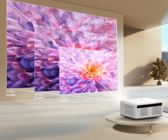 Byintek Love U14 Pro prenosni LED projektor, Android, WIFI, 4K UHD + daljinec