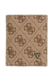 Guess Moška usnjena denarnica SMVELELEA04-BBO