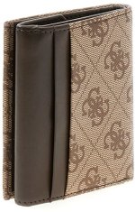 Guess Moška usnjena denarnica SMVELELEA04-BBO