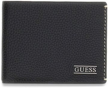 Guess Moška usnjena denarnica SMBOGSLEA20-BLA