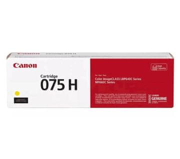 Canon CRG-075HY toner, za LBP64x in MF66x, 2.500 strani, rumen (6366C002AA)