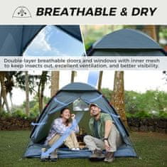 KingCamp Ultralight Šotor Mondome II, Moder