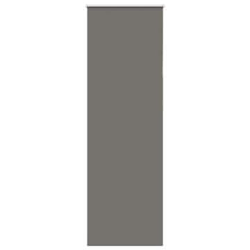 Vidaxl Rolo zatemnjena siv 65x210 cm tkanina širina 60,7 cm poliester
