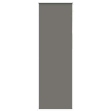 Vidaxl Rolo zatemnjena siv 65x230 cm tkanina širina 60,7 cm poliester