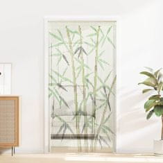 Vidaxl Insect Door Curtain Bamboo Print 90x220 cm Bamboo