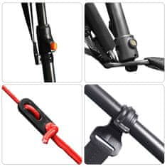 Vidaxl Družinski šotor LED za 6 oseb svetlo moder hitra postavitev