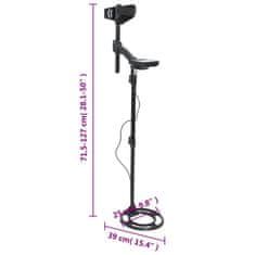 Vidaxl Detektor kovin 18 cm globina iskanja