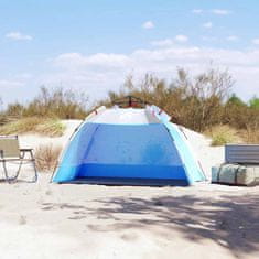 Vidaxl vidaXL Šotor za na plažo za 2 osebi, moder, vodoodporen